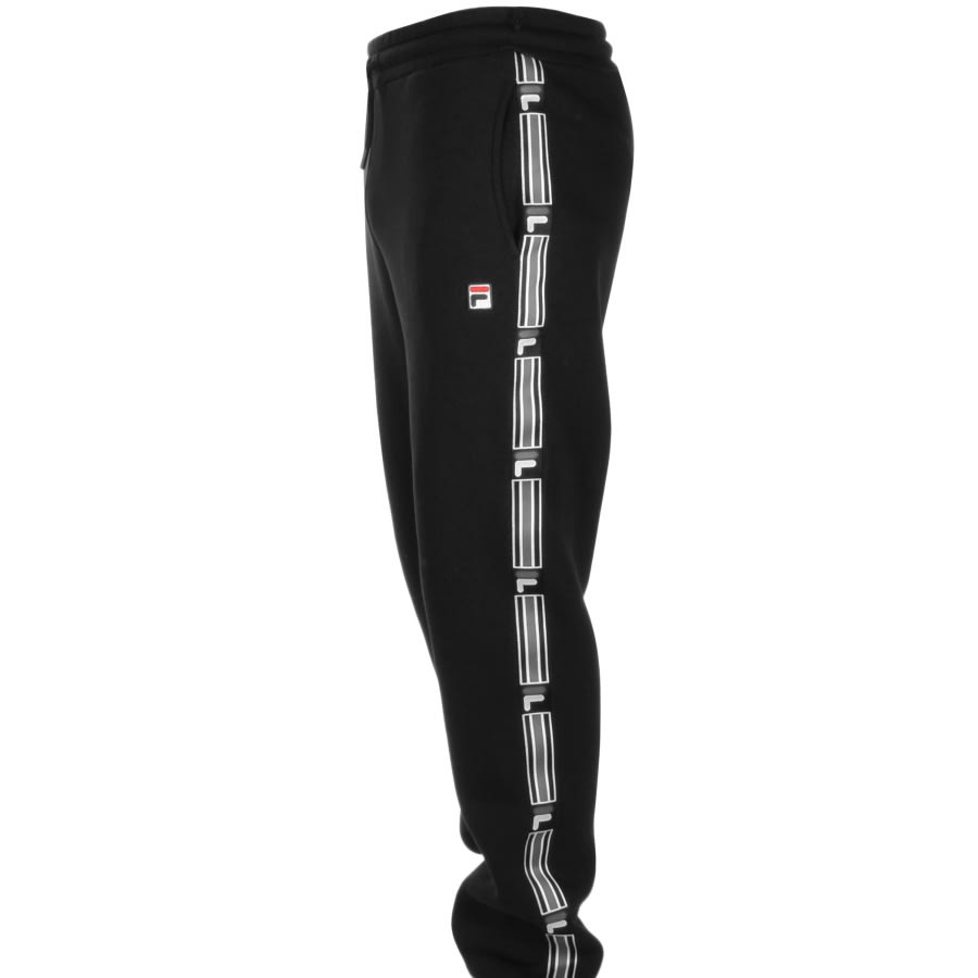 Alternative Image for ProductFila Vintage Danube Taped Fleece Joggers Black3